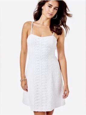 Lilly Pulitzer Perry Resort Dress in White